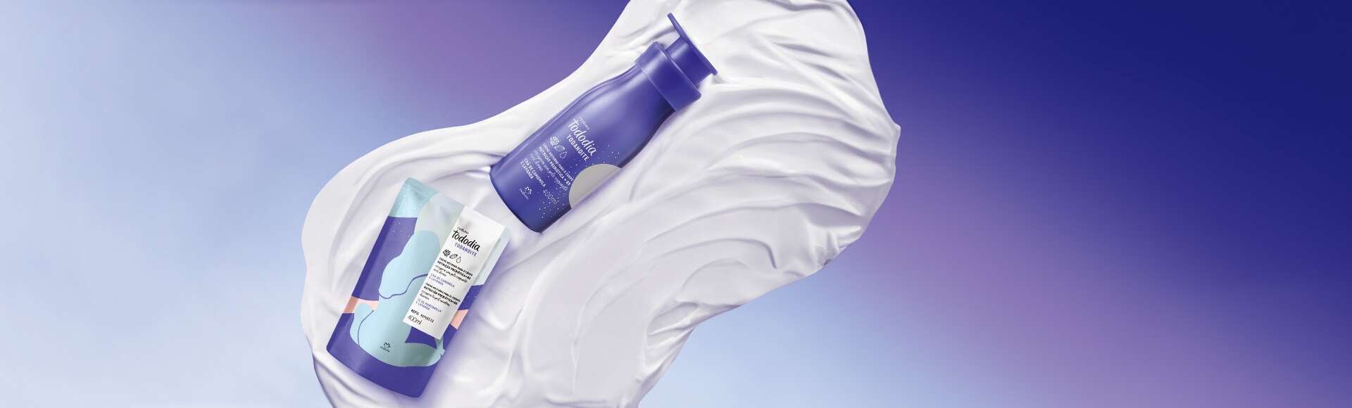 Conjunto Todanoite Creme Noturno Cha de Camomila e Lavanda