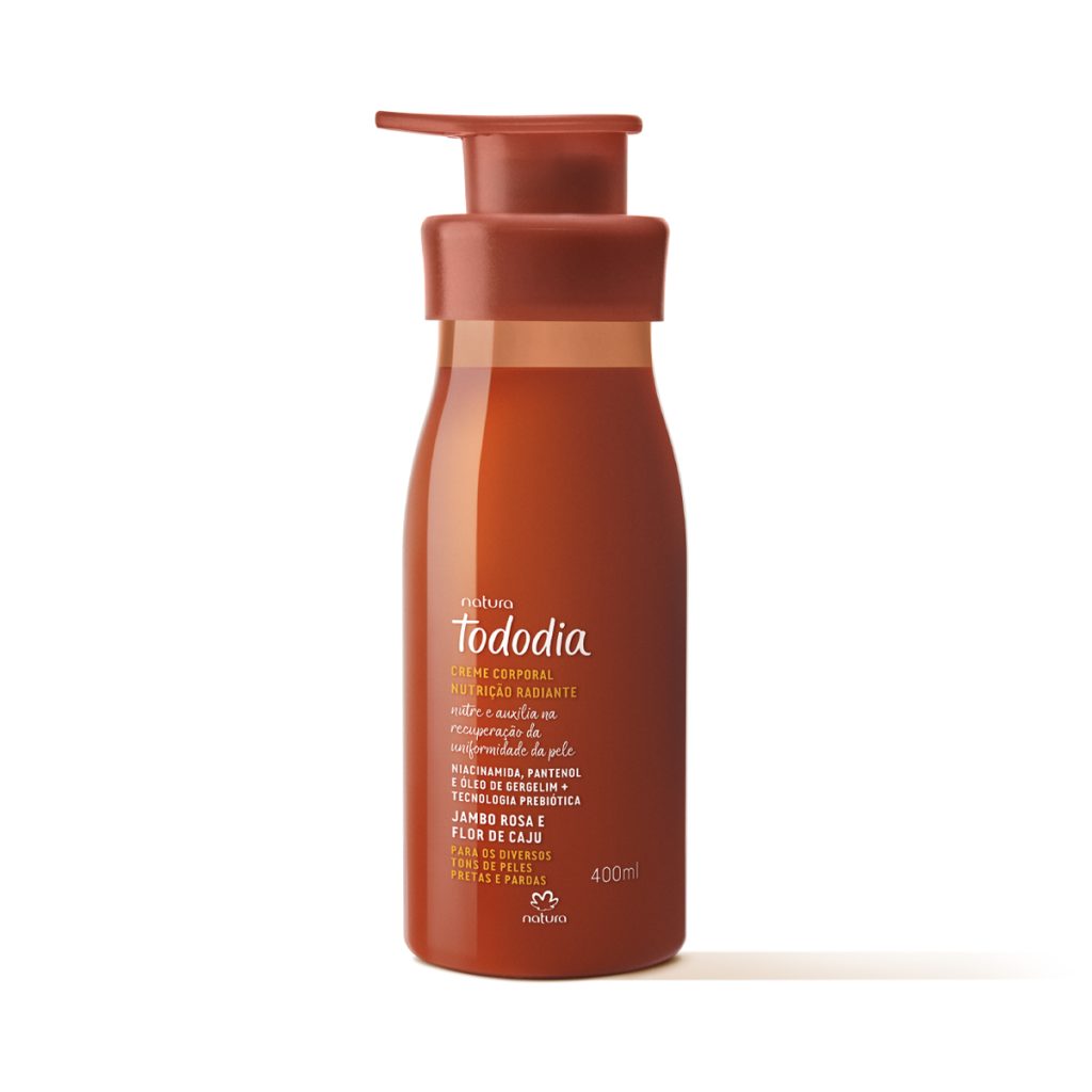 Creme Desodorante Nutrição Radiante Tododia Jambo Rosa e Flor de Caju