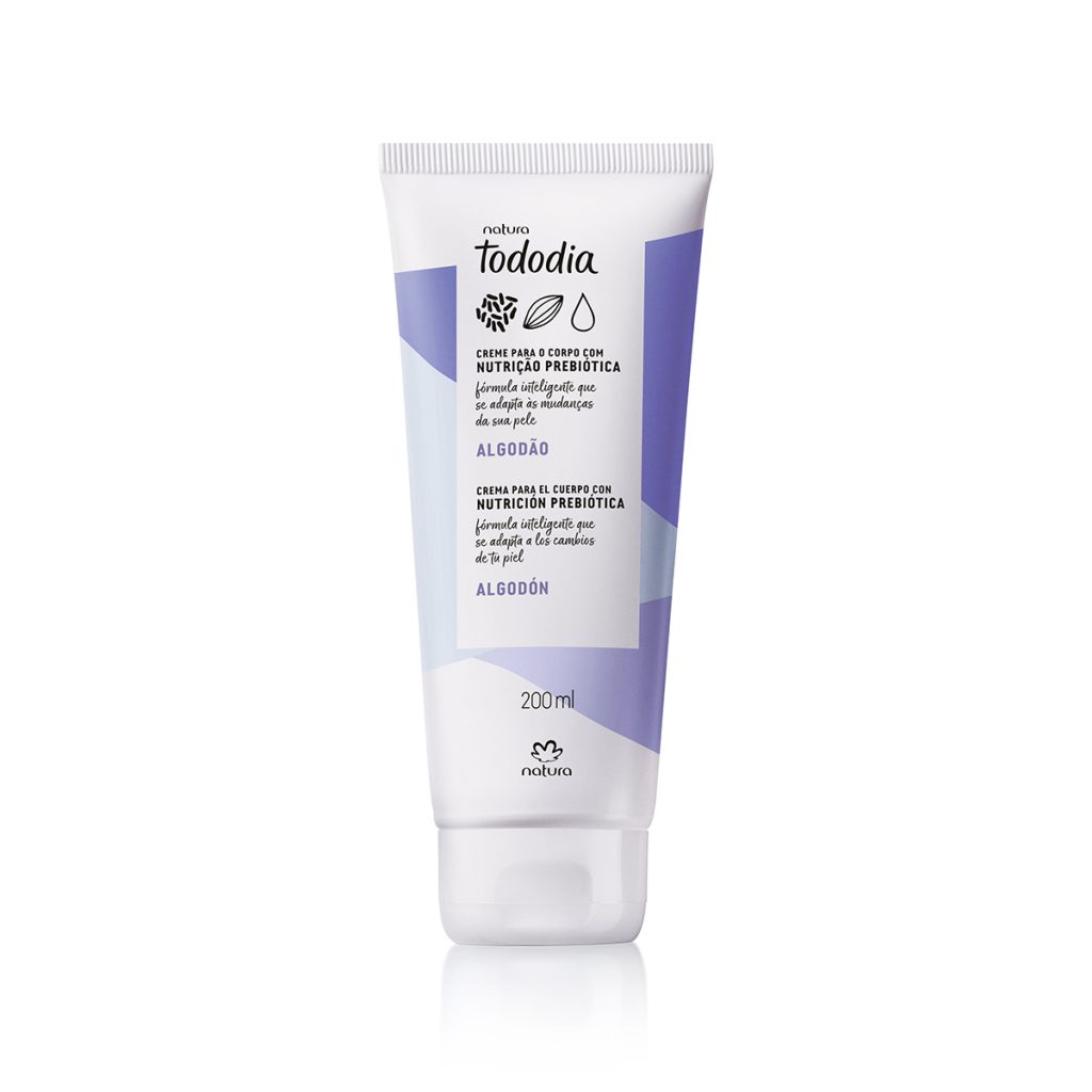 Creme Desodorante Nutritivo Corporal Tododia Algodão