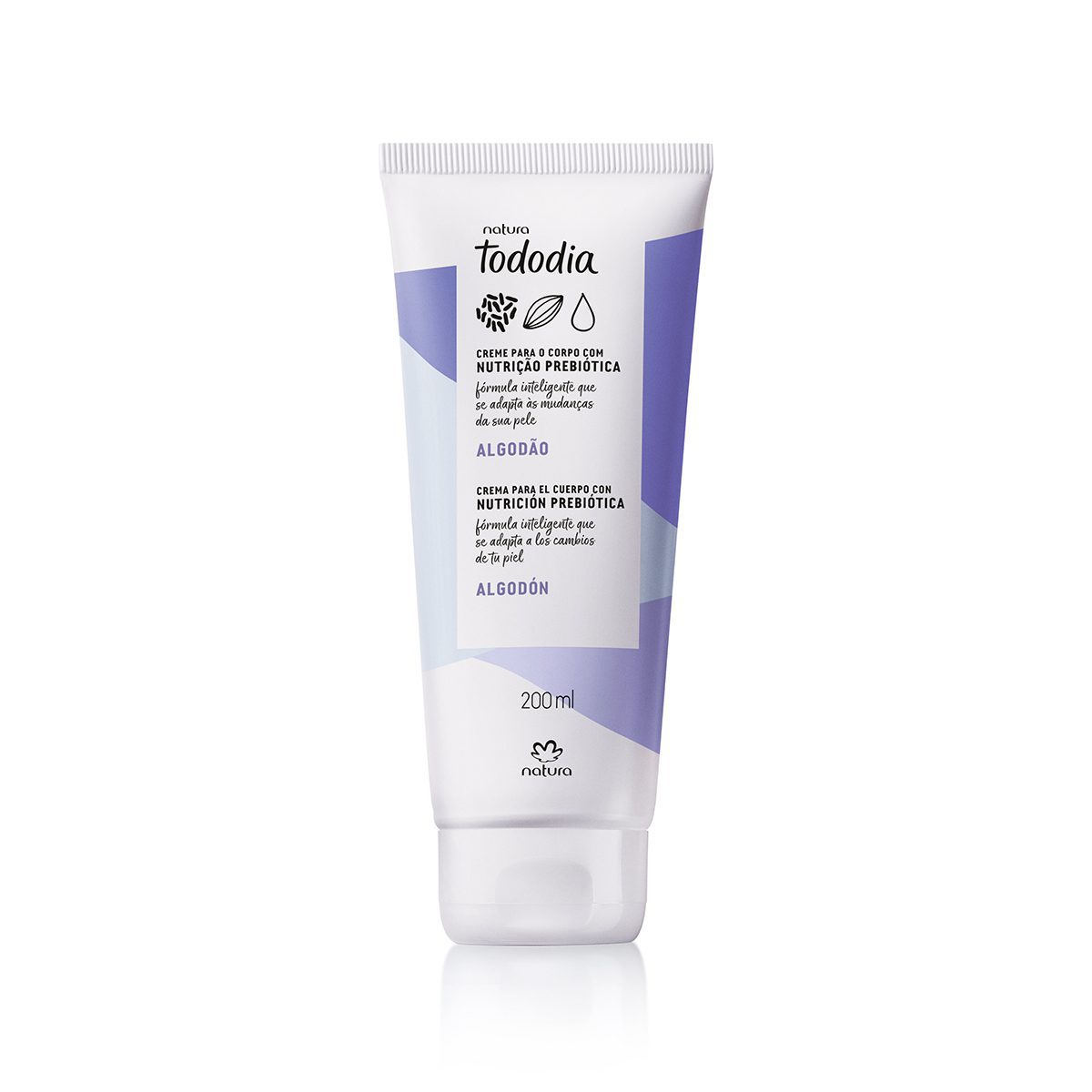 Creme Desodorante Nutritivo Corporal Tododia Algodao