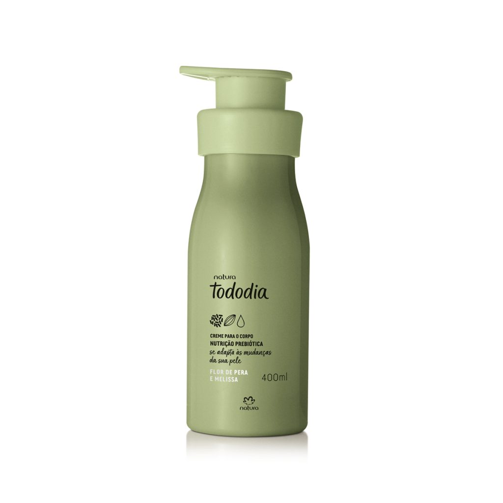 Creme Desodorante Nutritivo Corporal Tododia Flor de Pera e Melissa
