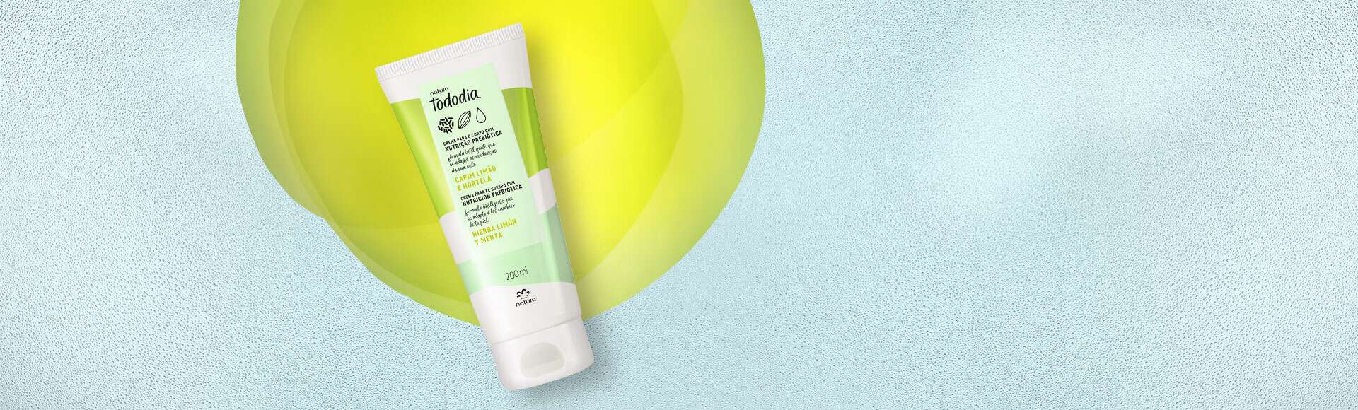 Creme Desodorante Nutritivo Para o Corpo Tododia Capim Limão e Hortelã 2 Creme Desodorante Nutritivo Para o Corpo Tododia Capim Limao e