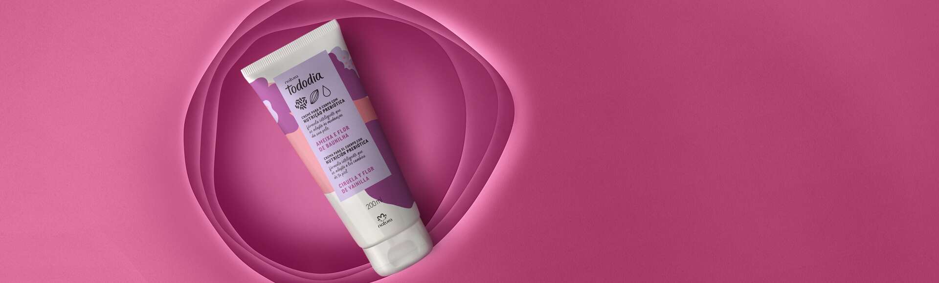 Creme Desodorante Nutritivo para o Corpo Tododia Ameixa e Flor
