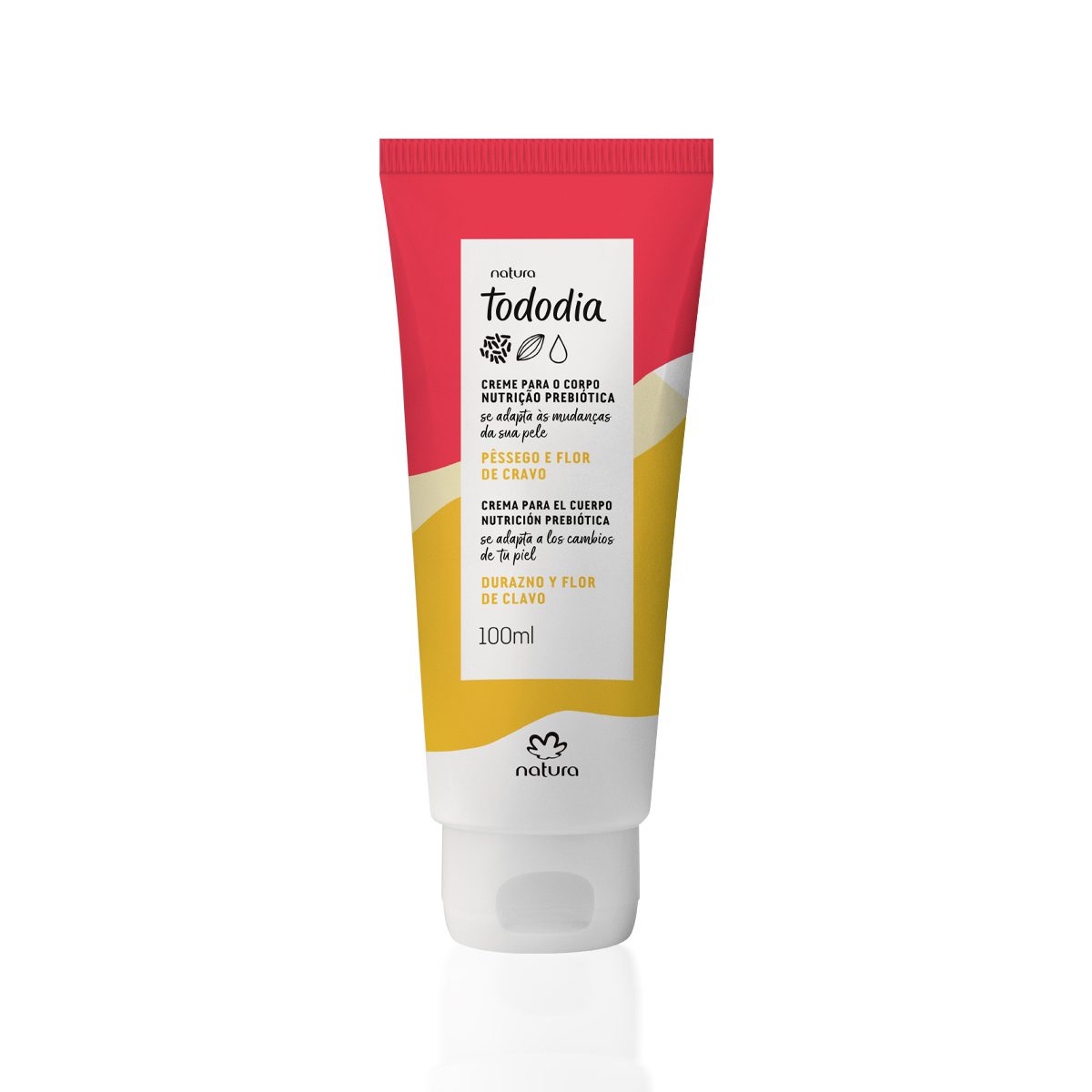 Creme Desodorante Nutritivo para o Corpo Tododia Pessego e Flor