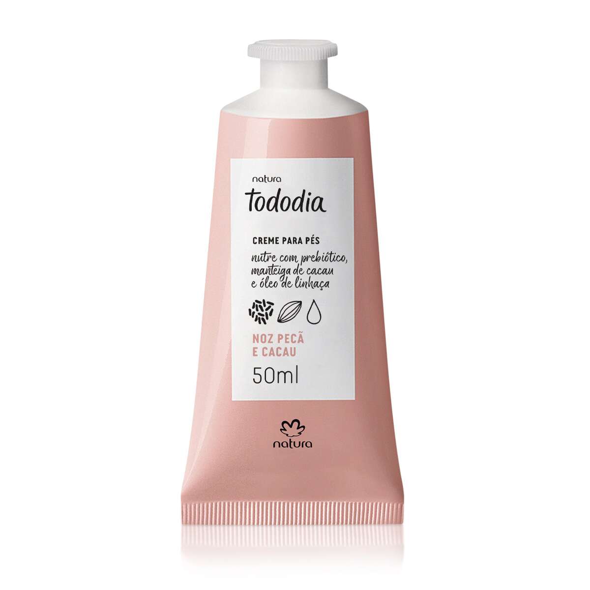 Creme Desodorante Nutritivo para os Pes Noz Peca e Cacau