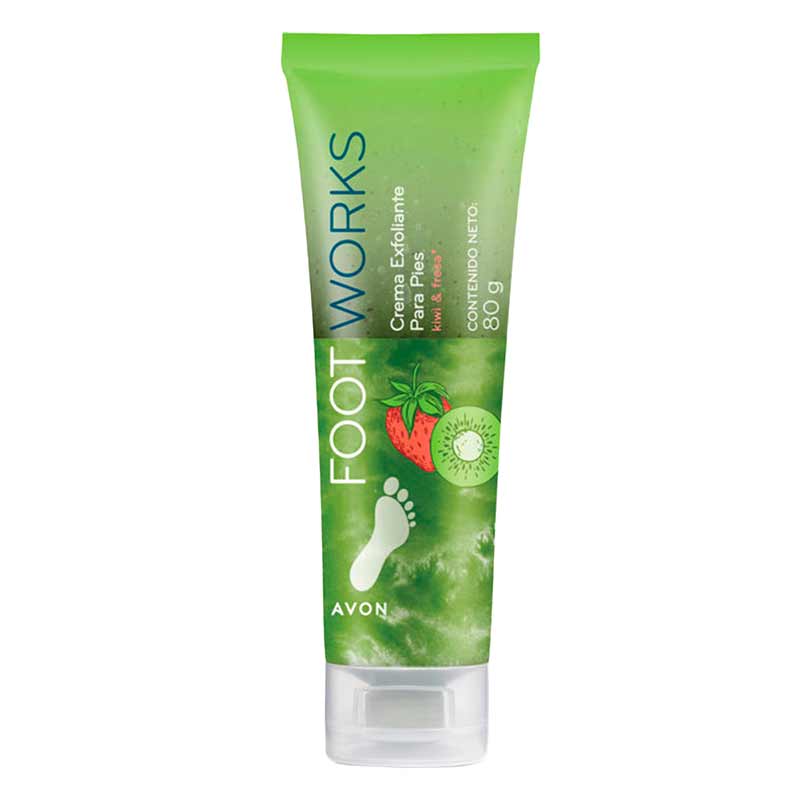 Creme Esfoliante Para Os Pés Com Kiwi* E Morango