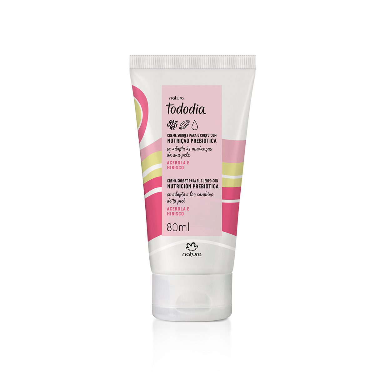 Creme Sorbet Desodorante Nutritivo Para o Corpo Tododia Acerola e