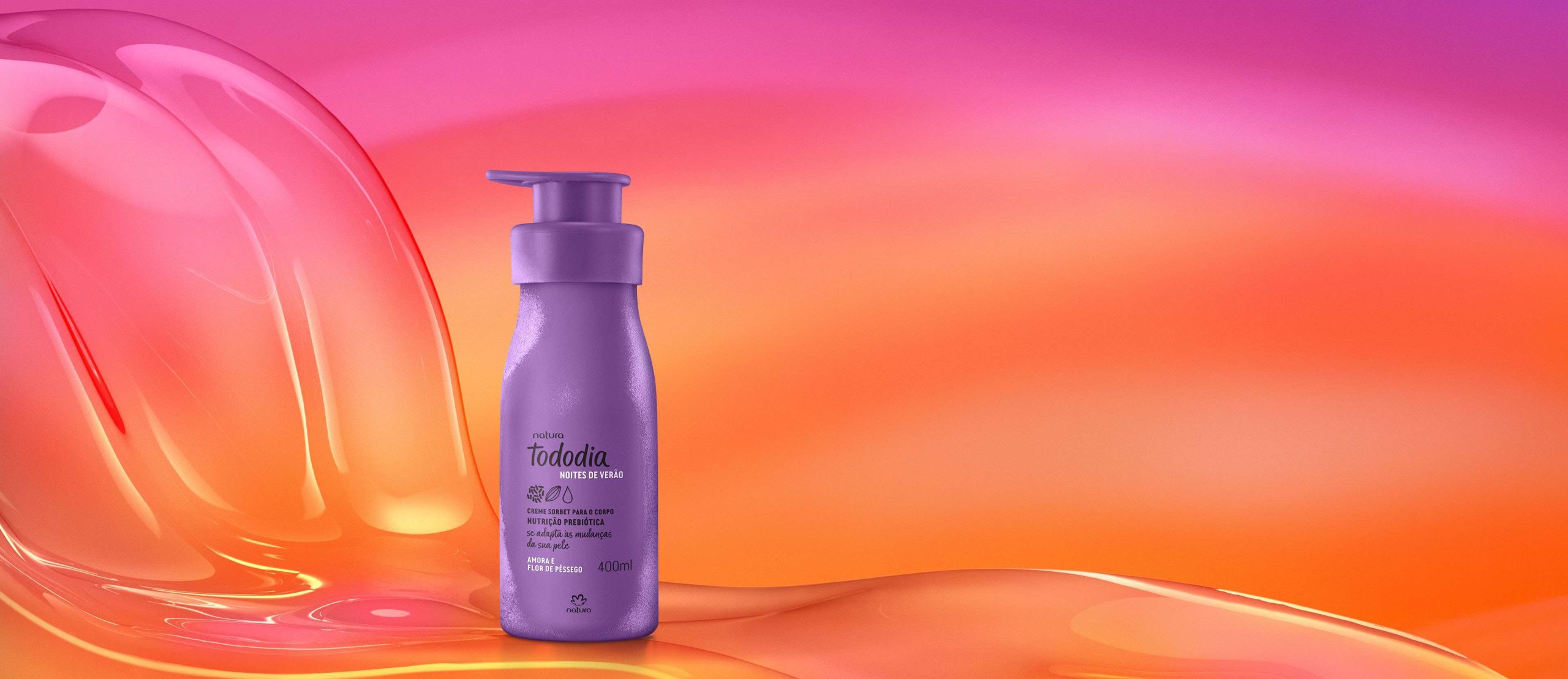 Creme Sorbet Desodorante Nutritivo para o Corpo Tododia Amora e scaled