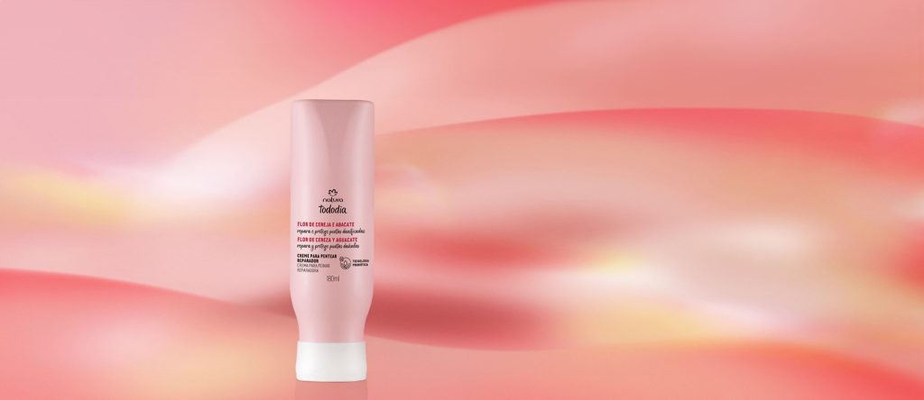 Creme para Pentear Reparador Tododia Flor de Cereja e Abacate 180 ml