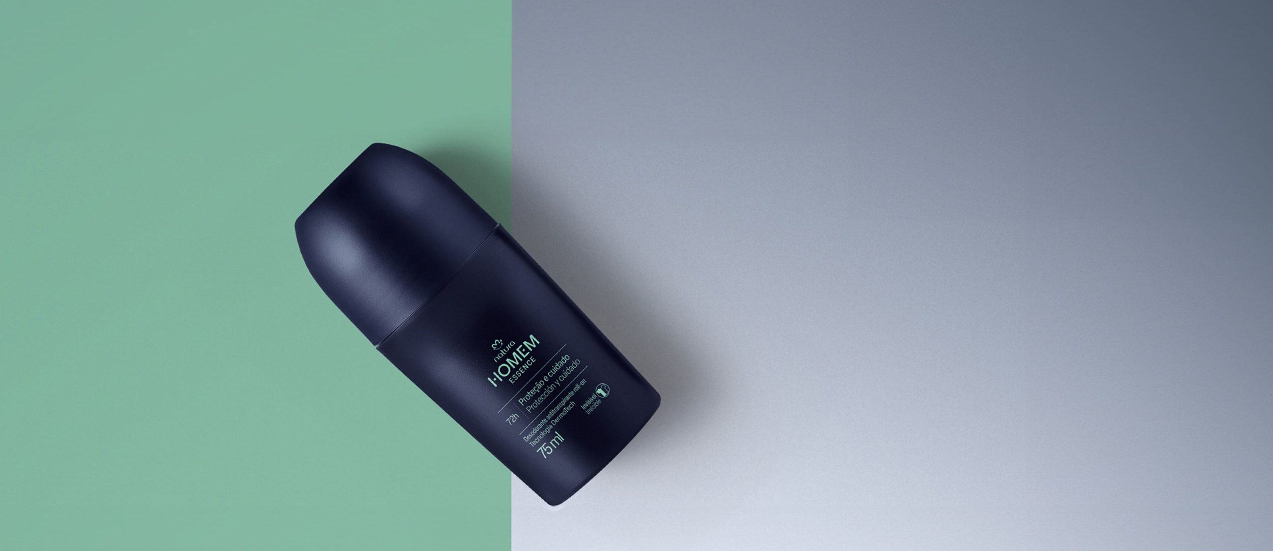 Desodorante Antitranspirante Roll On Natura Homem Essence scaled