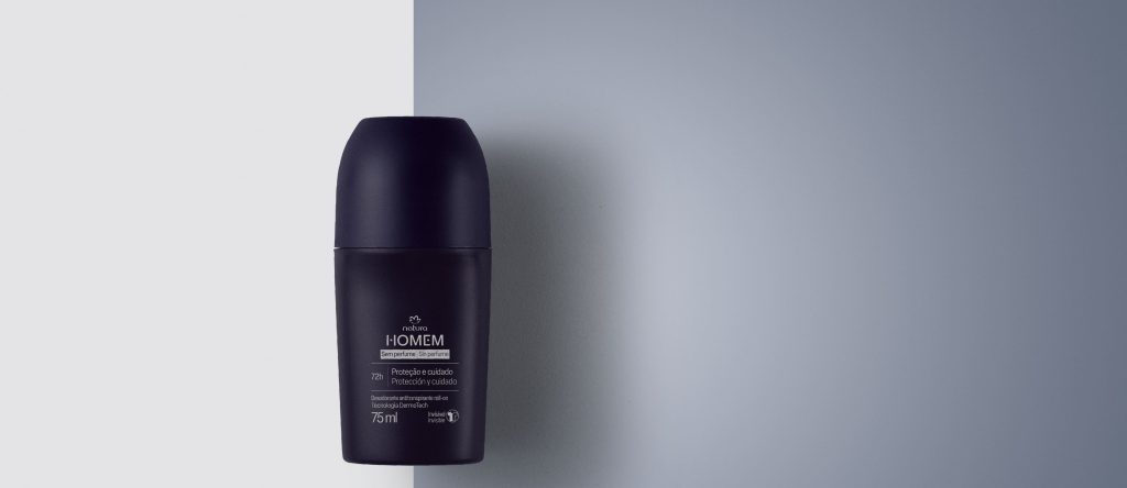 Desodorante Antitranspirante Roll-On Natura Homem Sem Perfume