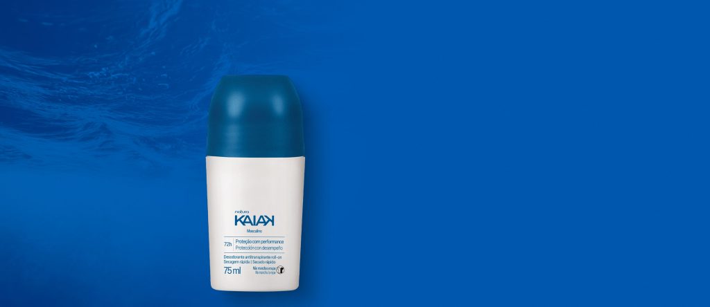 Desodorante Antitranspirante Roll-on Kaiak Masculino