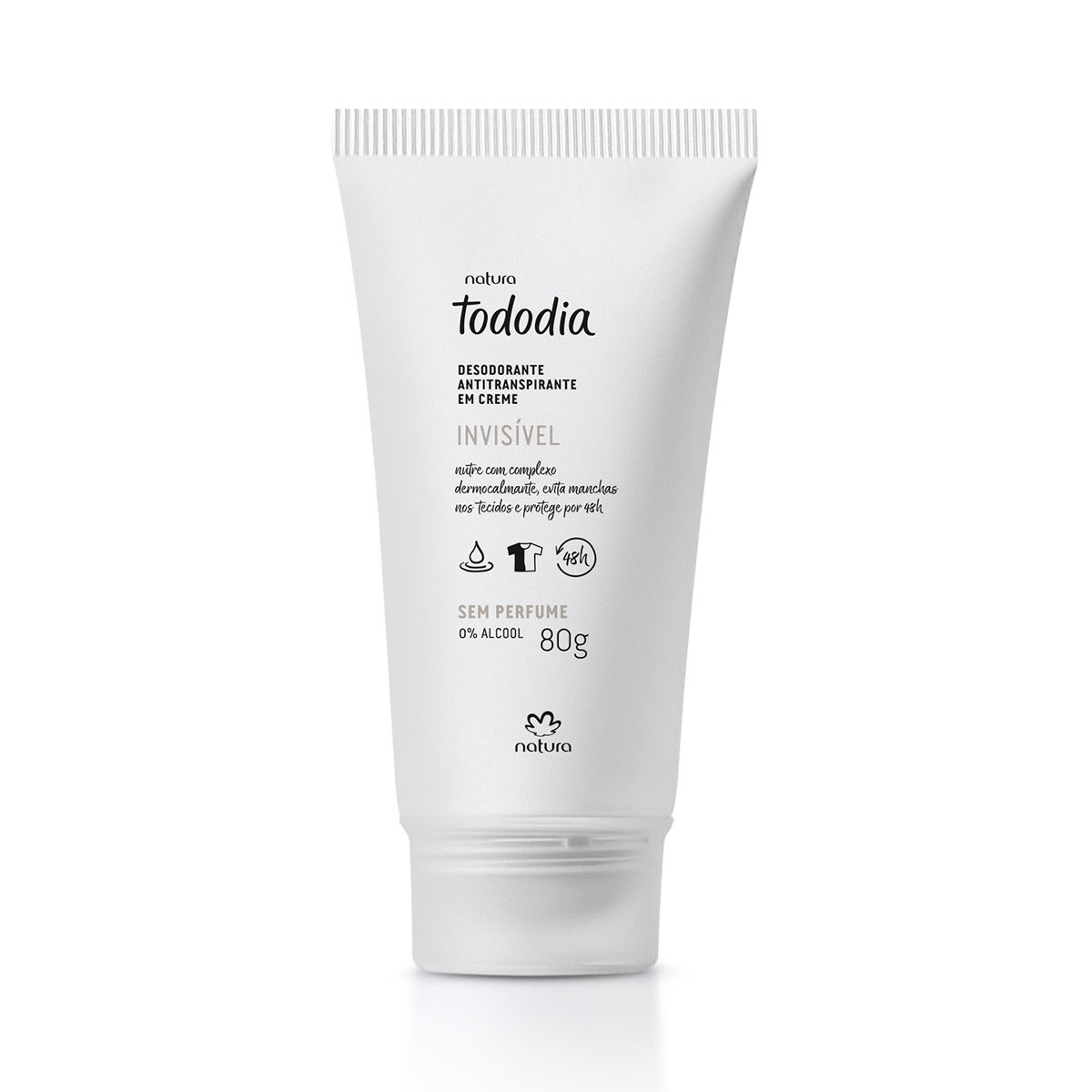 Desodorante Antitranspirante em Creme Tododia Sem Perfume 3 Desodorante Antitranspirante em Creme Tododia Sem Perfume