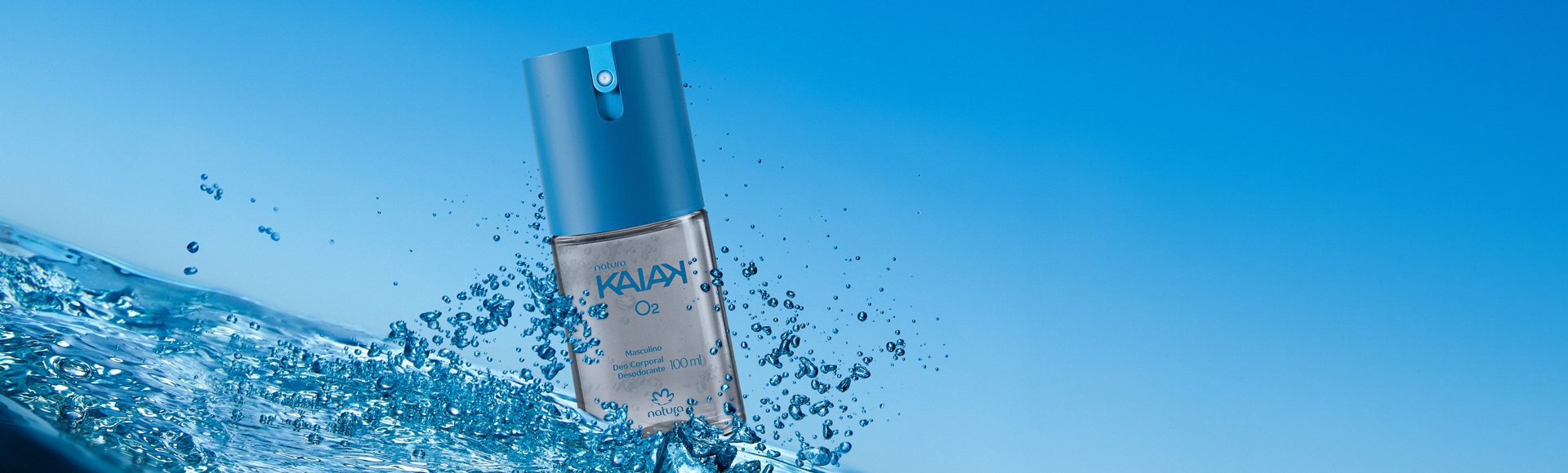 Desodorante Corporal Kaiak O2 Masculino 100 ml