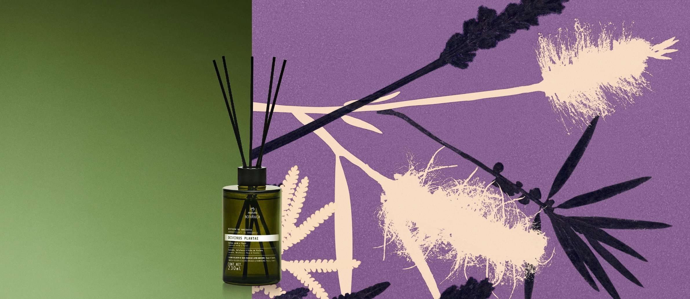 Difusor de Ambiente Natura Bothânica Divinus Plantae 1 Difusor de Ambiente Natura Bothanica Divinus Plantae