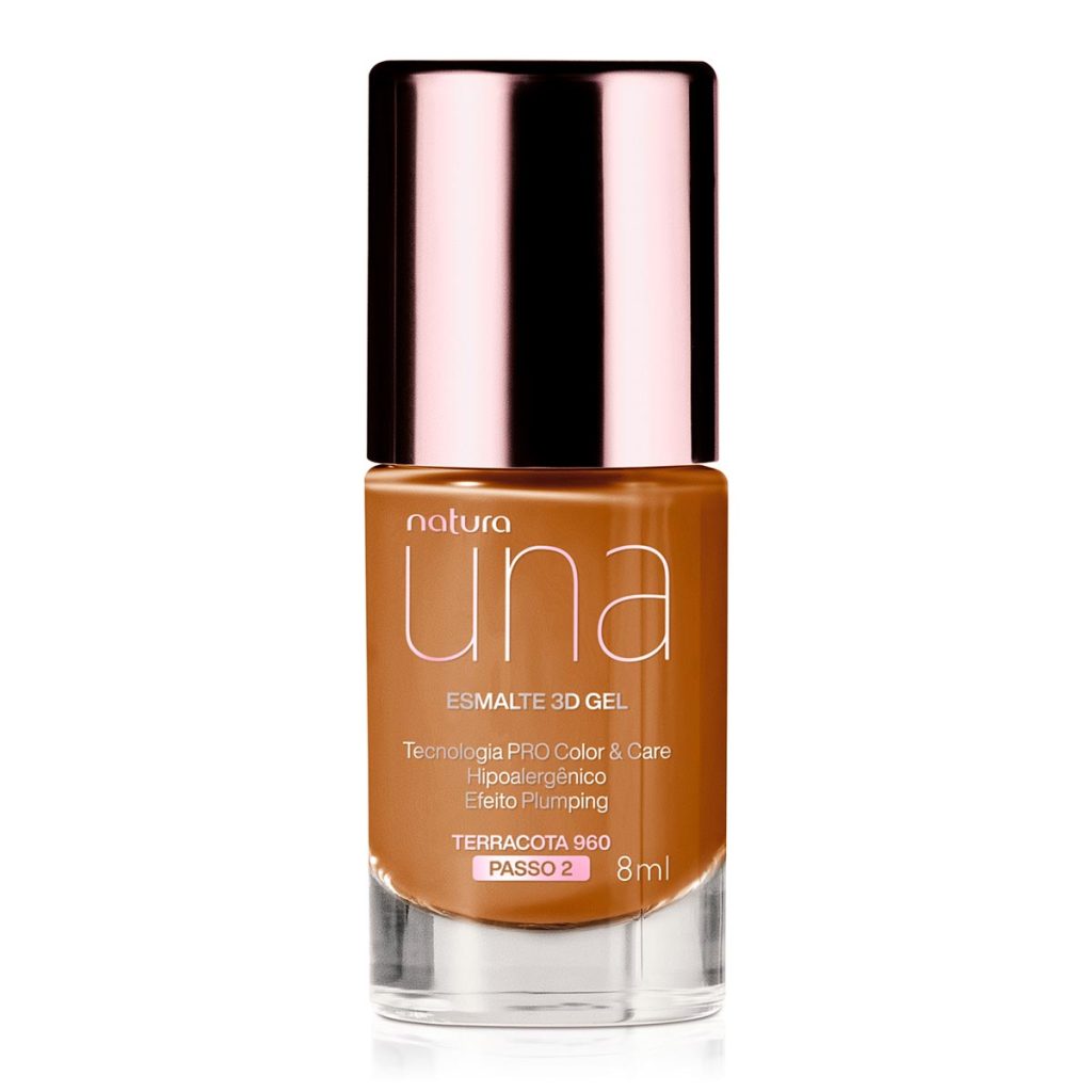 Esmalte 3D Gel Una – Terracota 960