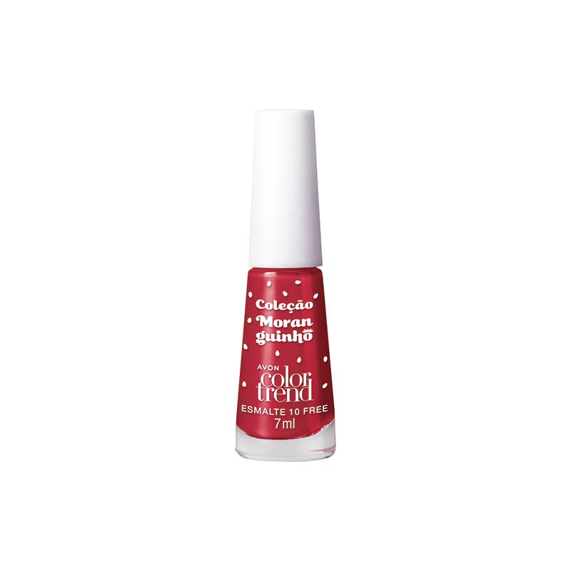 Esmalte Color Trend 10 Free Coleção Moranguinho