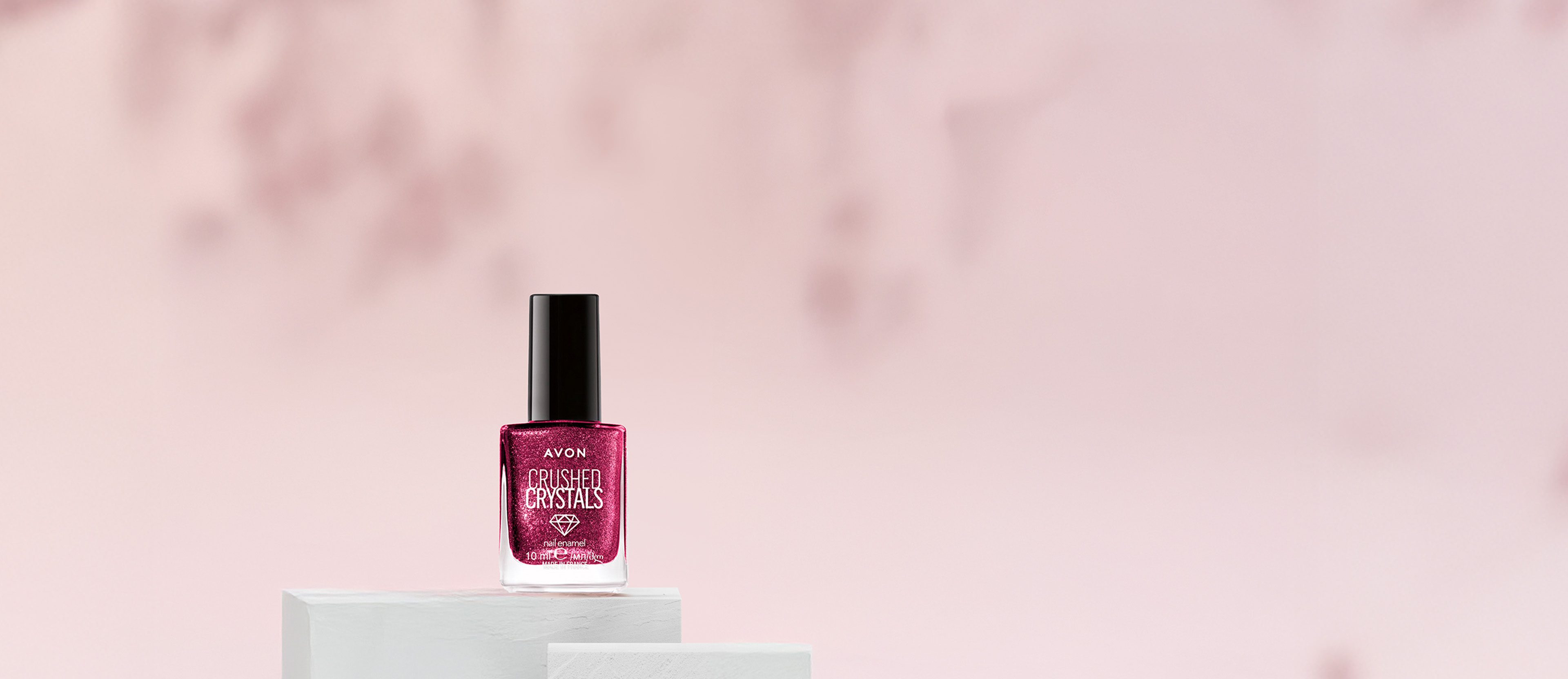 Banner desktop do Esmalte Crushed Crystals Vinho Crystal