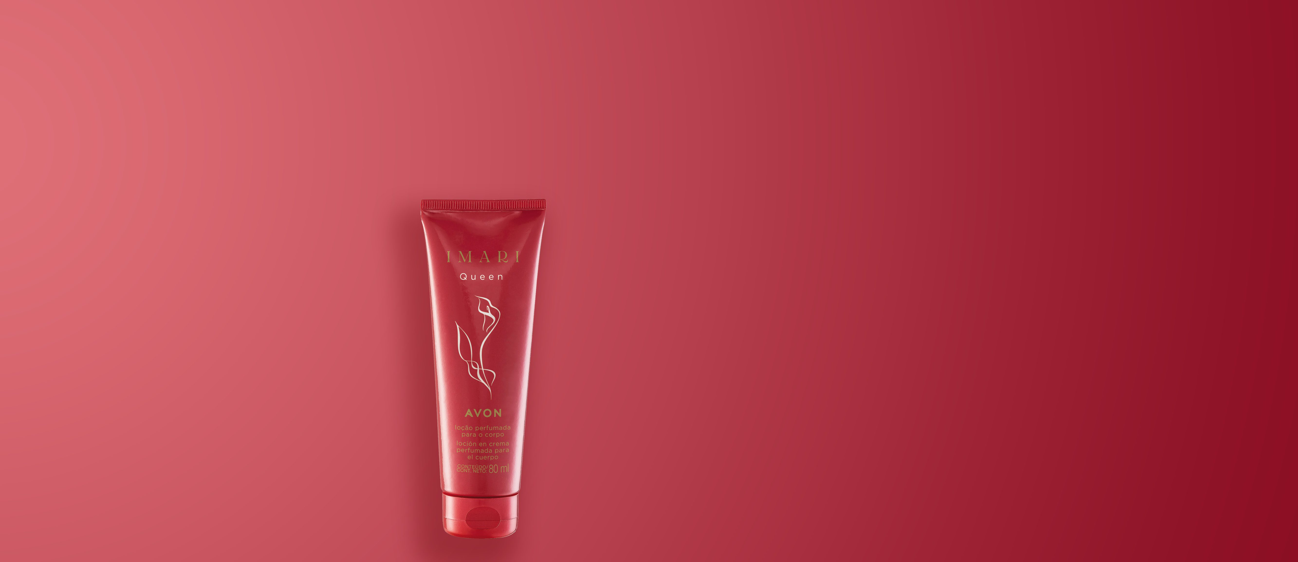 Banner desktop Imari Queen Loção Corporal Avon