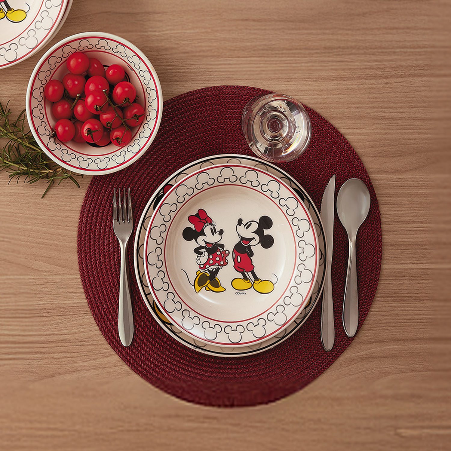 Jogo 4 Pratos Fundos Disney 1 Jogo 4 Pratos Fundos Disney