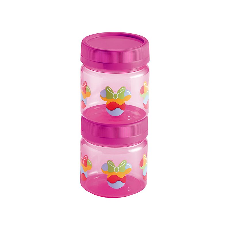 Kit 2 Potes Minnie