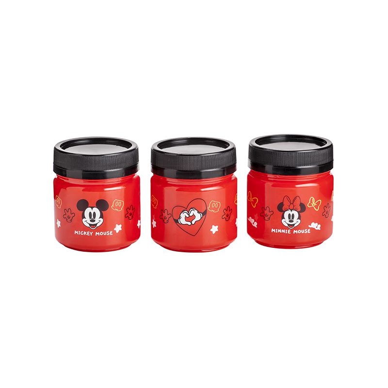 Kit 3 Potes Disney