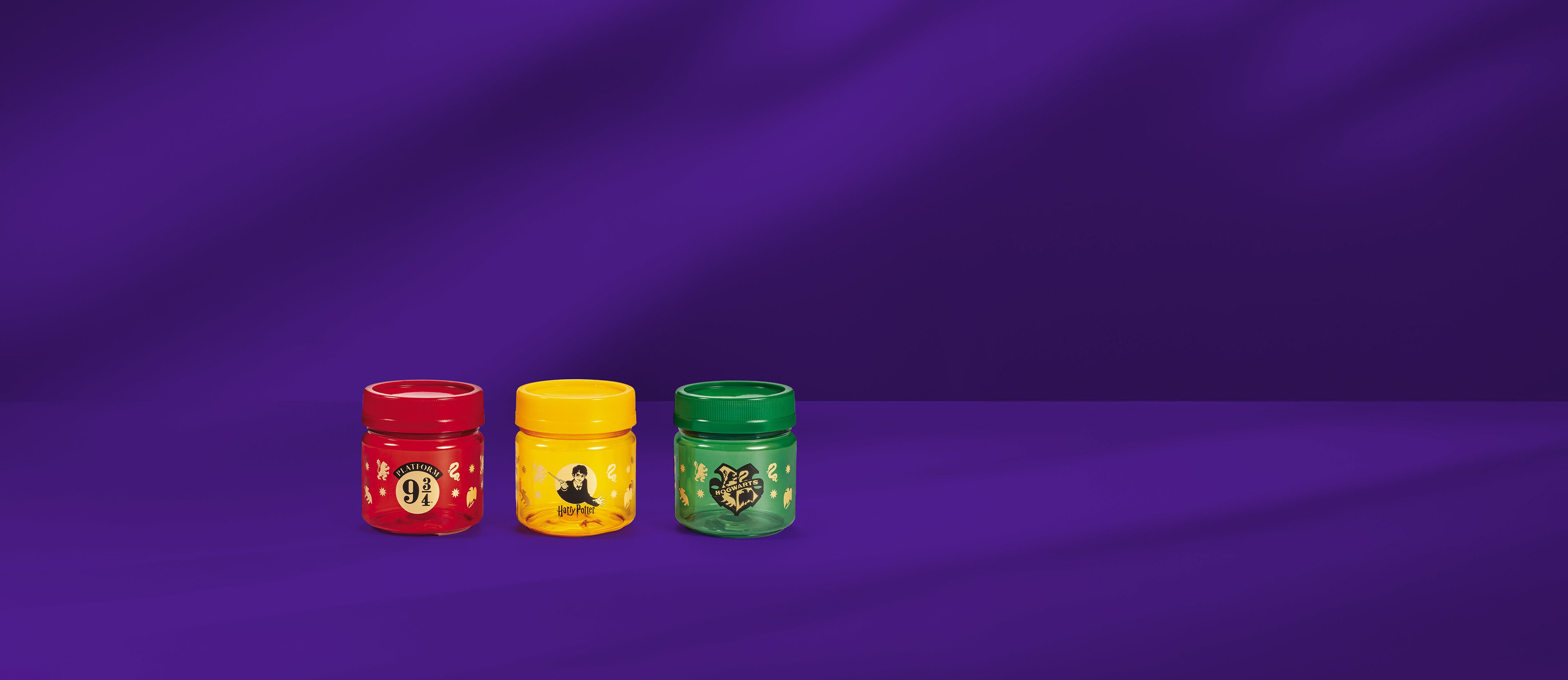 Kit 3 Potes Harry Potter 2 Banner desktop do Kit 3 Potes Harry Potter