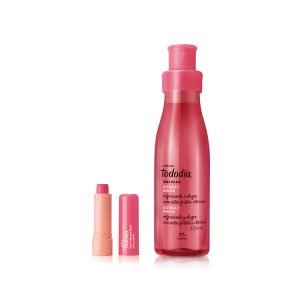 Loja 58 Kit Body Splash e Balm Labial Tododia Acerola e Hibisco