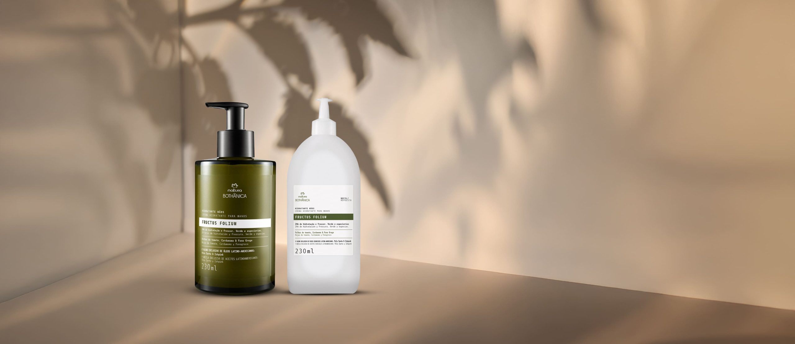 Kit Bothanica Hidratante para as Maos Fructus Folium e Refil scaled