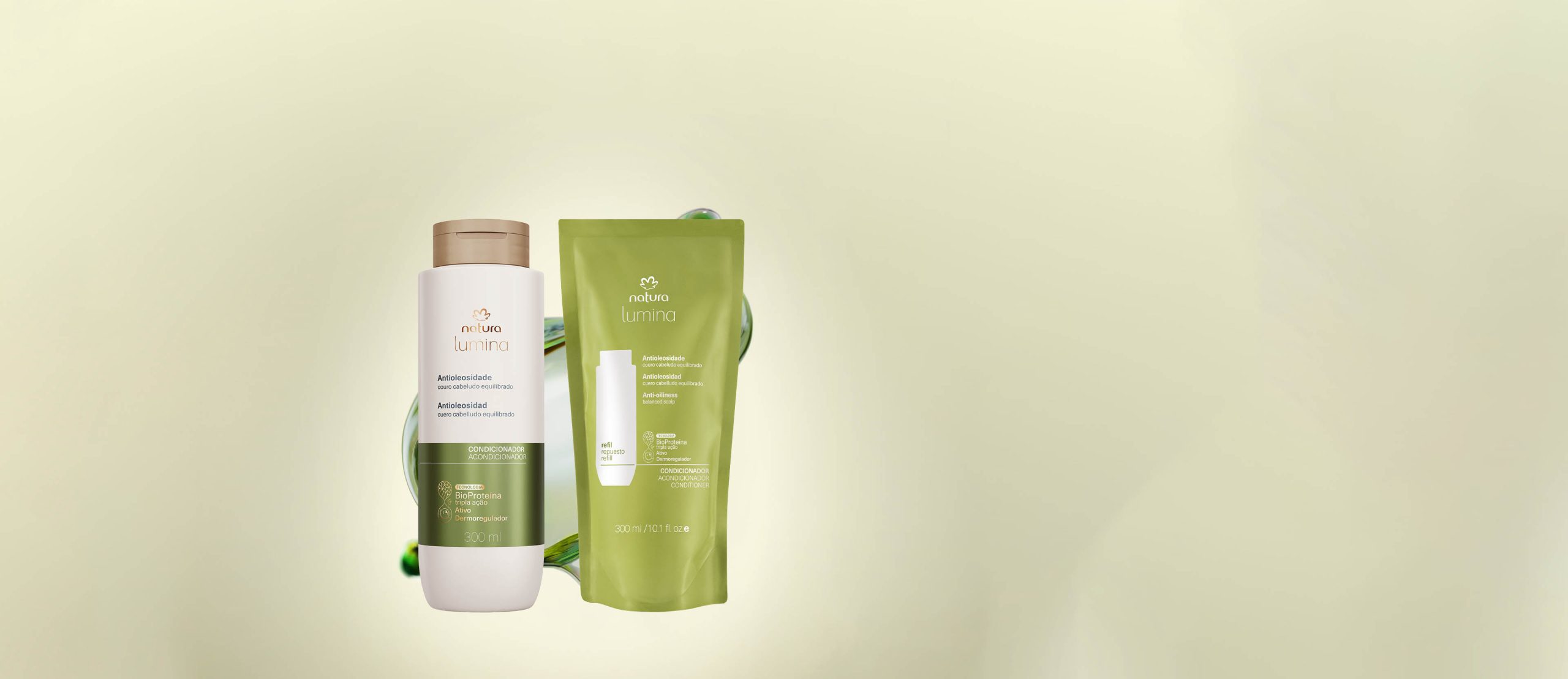Kit Condicionador com Refil Lumina Antioleosidade scaled