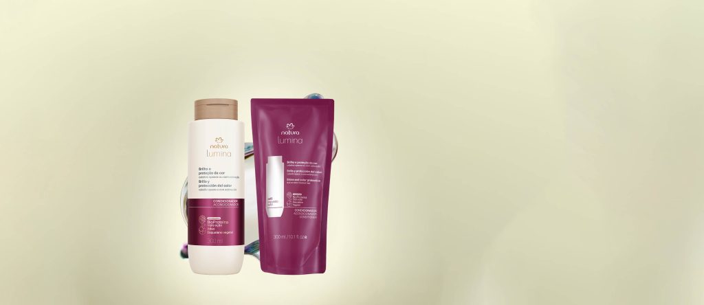 Kit Condicionador com Refil Lumina Brilho e Proteção da Cor