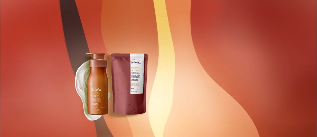 Kit Creme Nutritivo com Refil Tododia Jambo Rosa e Flor de Caju