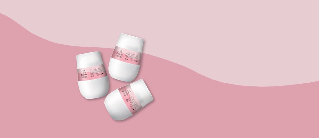 Kit Desodorante Antitranspirante Roll-on Tâmara e Canela (3 unidades)