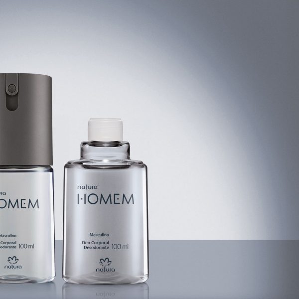 Kit Desodorante Corporal Natura Homem com Refil