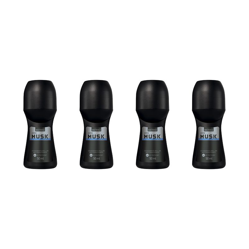 Kit Desodorante Musk Marine Roll On