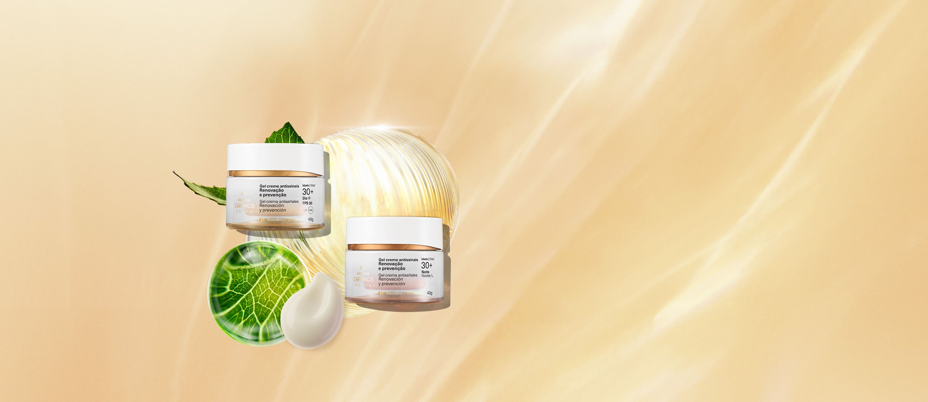 Kit Dupla Antissinais 30+ Chronos Derma em destaque