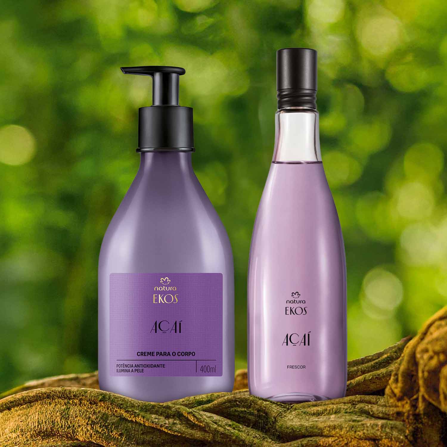 Kit Ekos Acai Creme para o Corpo e Frescor