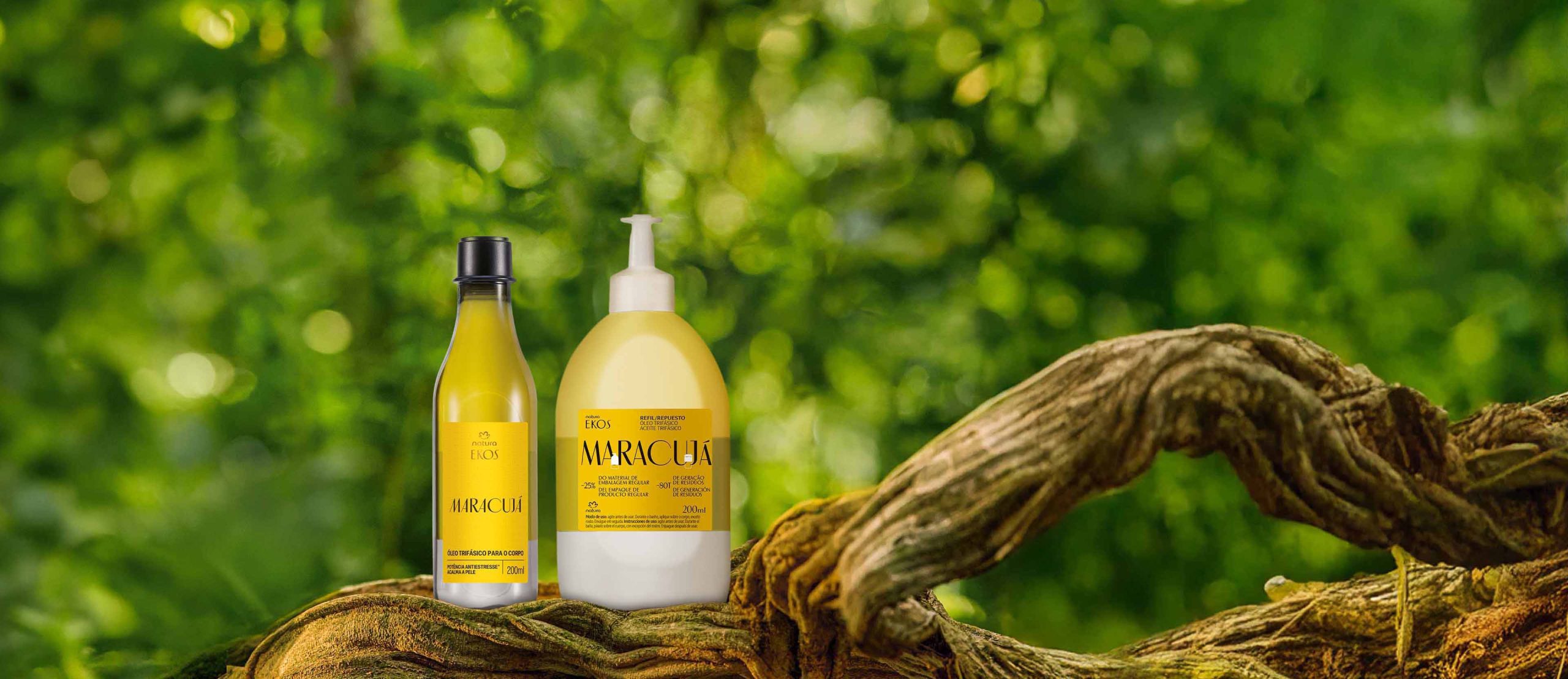 Kit Ekos Maracuja Oleo Trifasico para o Corpo e Refil scaled