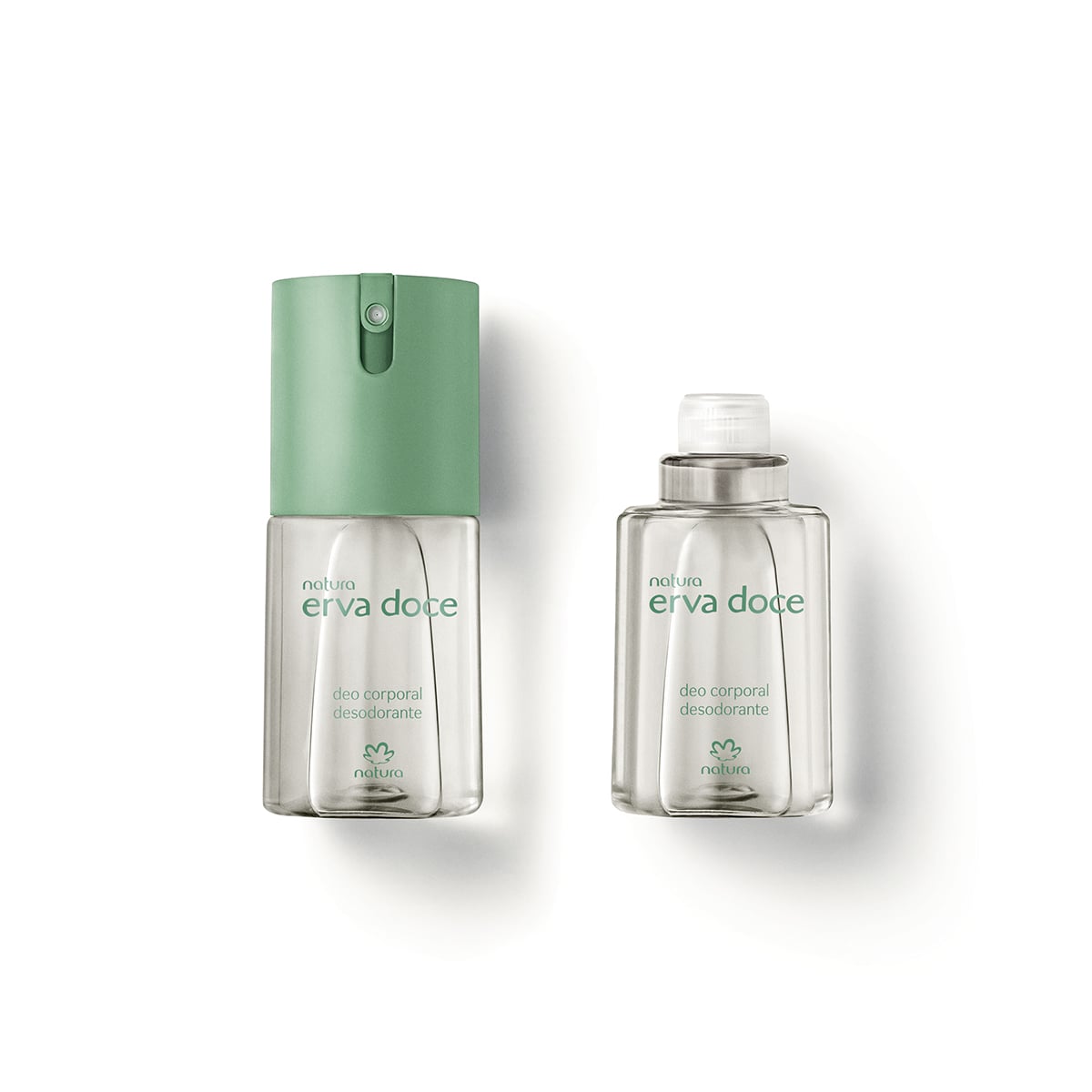 Kit Erva Doce Desodorante Corporal com Refil 2 produtos