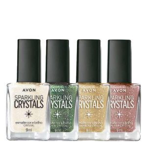 Kit Esmaltes Sparkling Crystals [AVNBRA-205080]