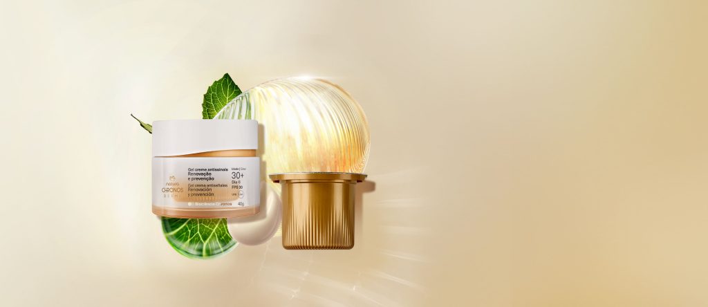 Kit Gel Creme Antissinais 30+ Dia Chronos Derma com Refil