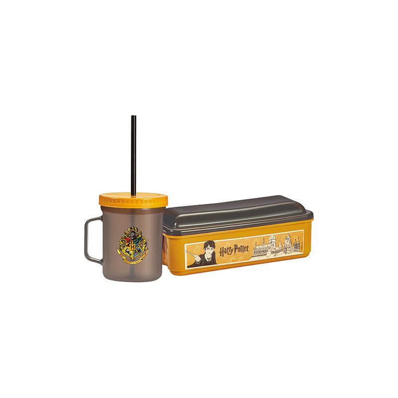 Kit Harry Potter Caneca Mason Jar + Marmita
