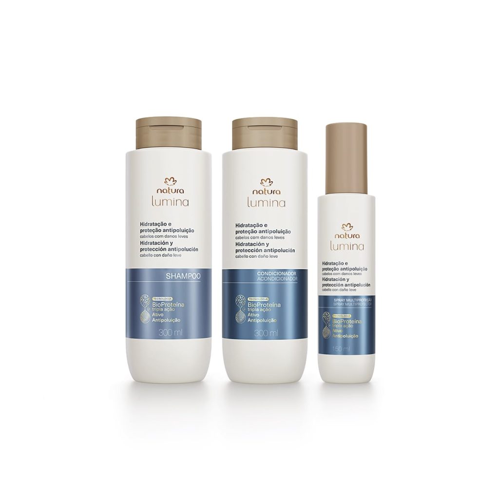 Kit Lumina Hidratação e Proteção Antipoluição (3 produtos)