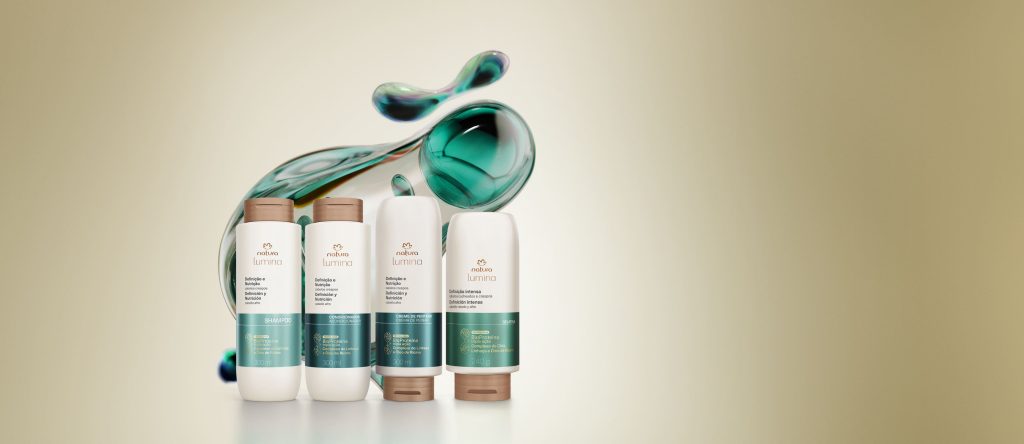 Kit Lumina para Cabelos Crespos (4 produtos)