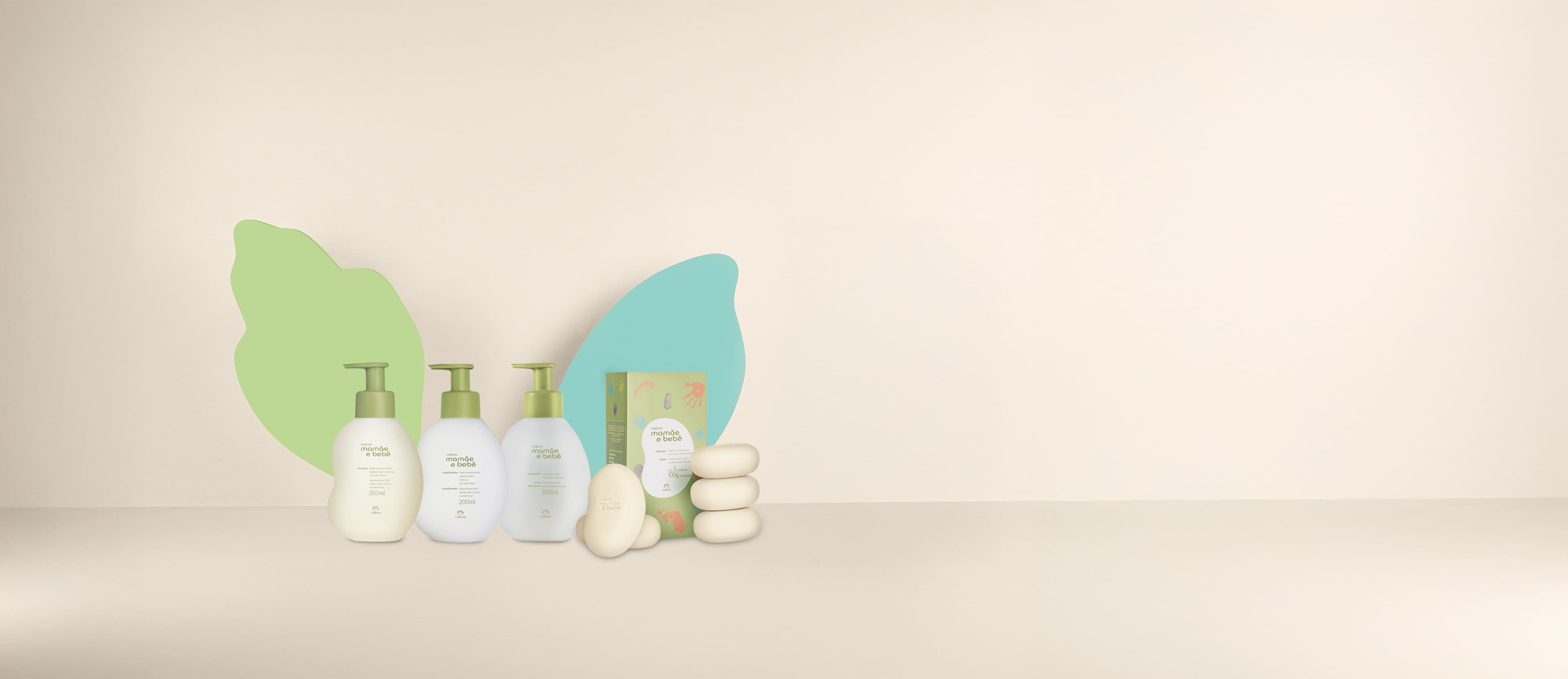 Kit Mamãe e Bebê Natura em destaque
