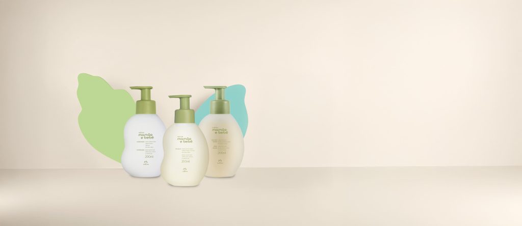Kit Mamãe e Bebê Shampoo, Condicionador e Sabonete Líquido (3 produtos)