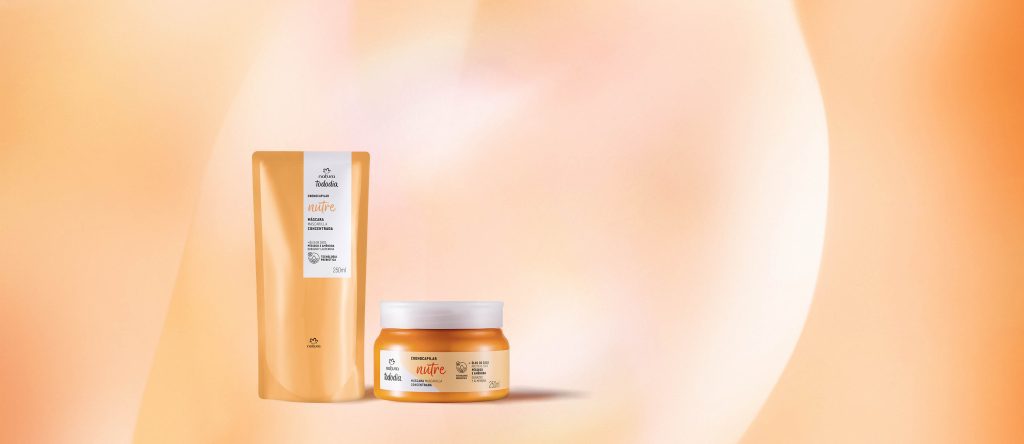 Kit Máscara Nutrição e Reparação Profunda Lumina com Refil (2 produtos)