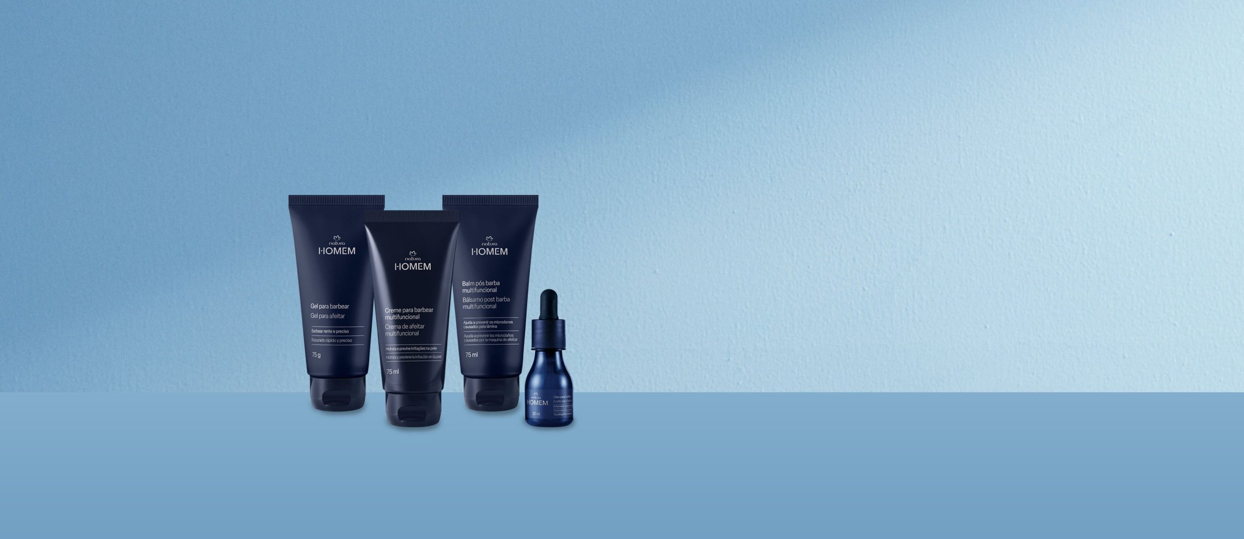 Kit Natura Homem Barba 4 produtos scaled