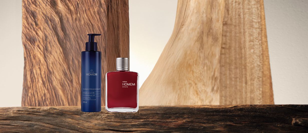 Kit Natura Homem Sagaz e Hidratante Corporal 2 produtos
