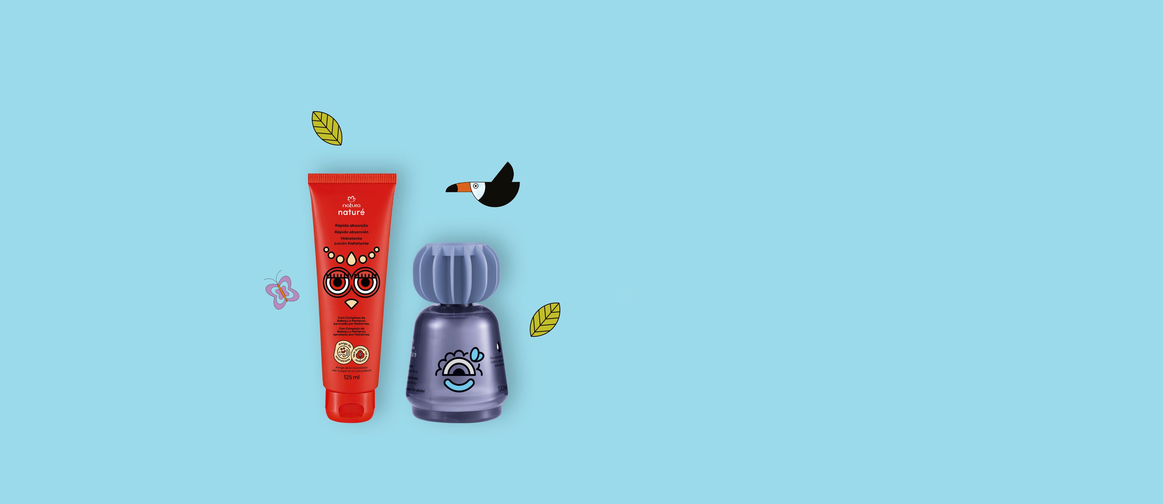 Kit Nature Colonia Catavento e Hidratante 2 produtos